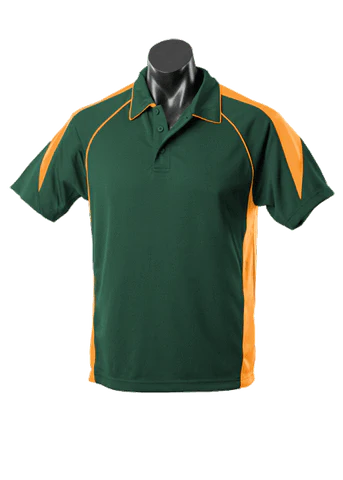 Aussie Pacific Men's Premier Polo Shirt 1301 Casual Wear Aussie Pacific Bottle/Gold S 